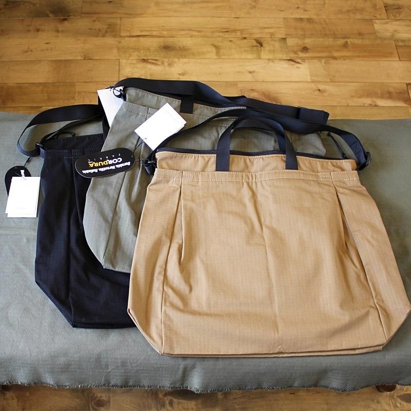 kirahvi yhdeksan kirahvi9 キラハビーユフデクサン 2way tote × cordura rip-stop ショルダーバッグ