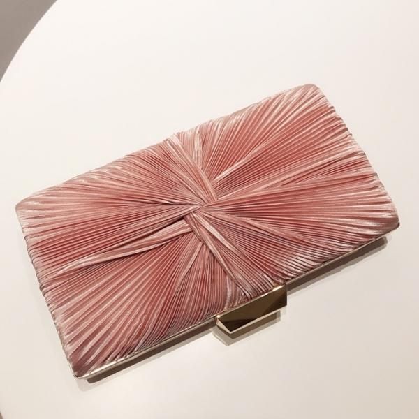 Valentino Garavani Pink Leather Petale Rose XL Frame Bag