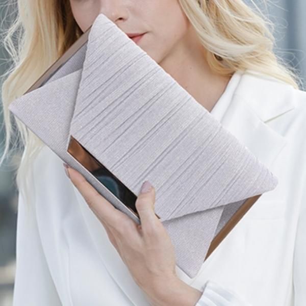 パーティーバッグ 2WAYバッグ シンプル 長方形 エレガント