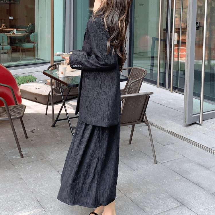 結婚式 ドレス Aライン 長袖 お呼ばれ パーティー マノンデザイン セットアップ ジャケット キャミソール Aライン ロングドレス