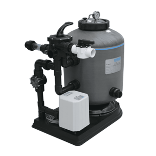 高性能 逆洗浄機能付 タンク式フィルター ASM600 養殖 ろ過 水浄化