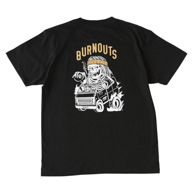 <img class='new_mark_img1' src='https://img.shop-pro.jp/img/new/icons5.gif' style='border:none;display:inline;margin:0px;padding:0px;width:auto;' />BURNOUTS TEE-BLACK