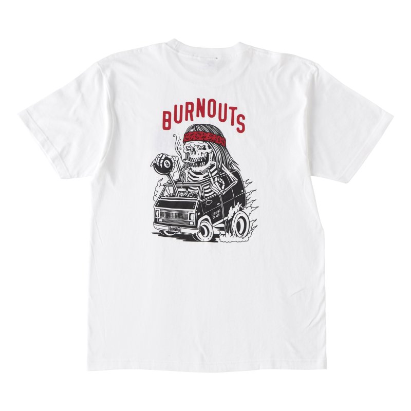 <img class='new_mark_img1' src='https://img.shop-pro.jp/img/new/icons5.gif' style='border:none;display:inline;margin:0px;padding:0px;width:auto;' />BURNOUTS TEE-WHITE
