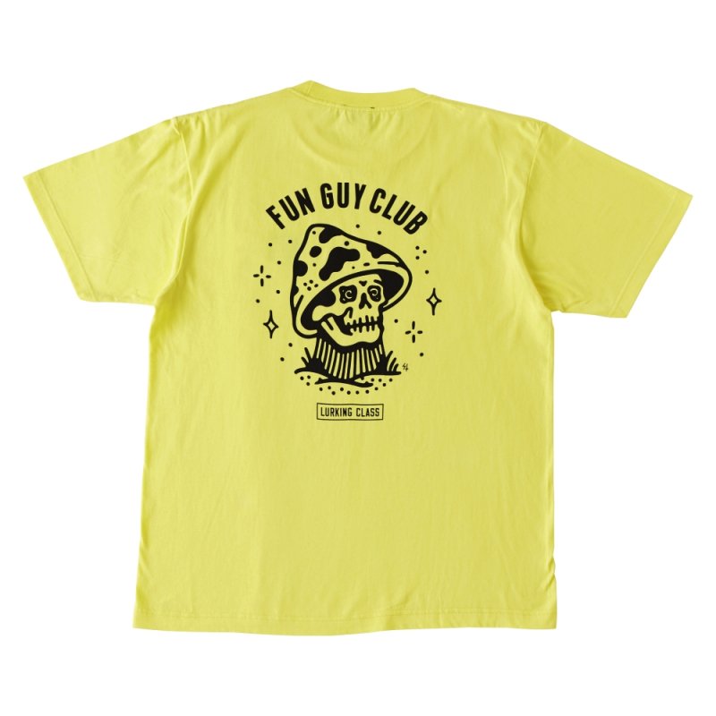 <img class='new_mark_img1' src='https://img.shop-pro.jp/img/new/icons5.gif' style='border:none;display:inline;margin:0px;padding:0px;width:auto;' />FUN GUY TEE-YELLOW
