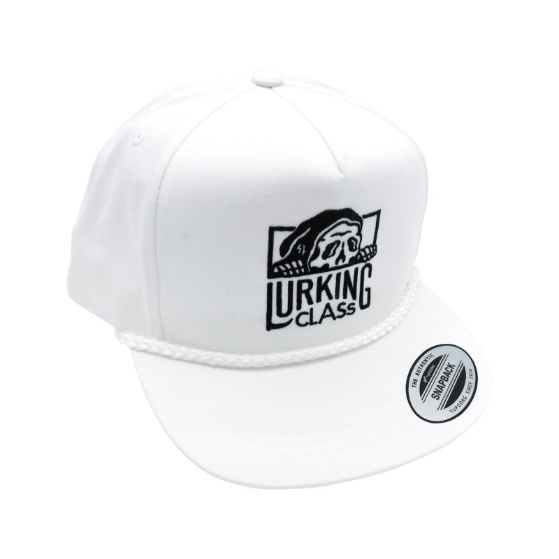 <img class='new_mark_img1' src='https://img.shop-pro.jp/img/new/icons5.gif' style='border:none;display:inline;margin:0px;padding:0px;width:auto;' />LC LOGO SNAPBACK-WHITE