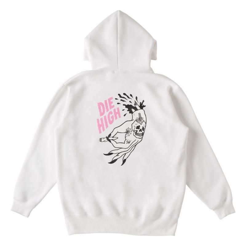 <img class='new_mark_img1' src='https://img.shop-pro.jp/img/new/icons16.gif' style='border:none;display:inline;margin:0px;padding:0px;width:auto;' />SALEDIE HIGH HOOD - WHITE