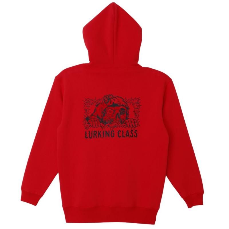 <img class='new_mark_img1' src='https://img.shop-pro.jp/img/new/icons16.gif' style='border:none;display:inline;margin:0px;padding:0px;width:auto;' />SALELURKER x MATT STIKKER HOOD - RED