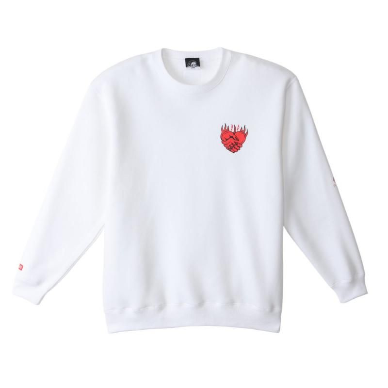 <img class='new_mark_img1' src='https://img.shop-pro.jp/img/new/icons16.gif' style='border:none;display:inline;margin:0px;padding:0px;width:auto;' />50%OFFHEART CREW - WHITE