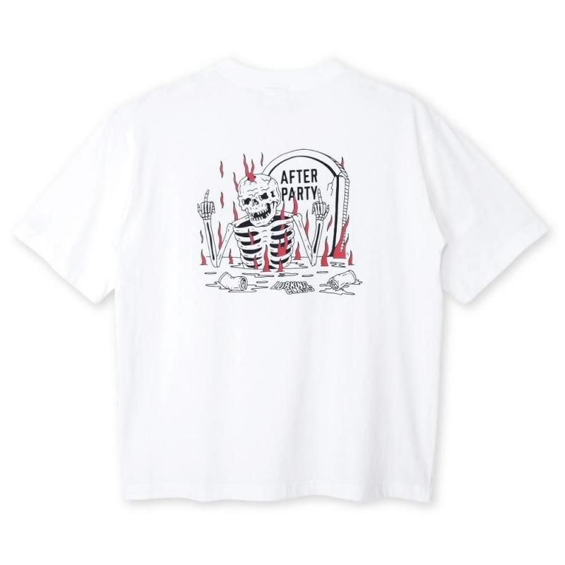 <img class='new_mark_img1' src='https://img.shop-pro.jp/img/new/icons13.gif' style='border:none;display:inline;margin:0px;padding:0px;width:auto;' />AFTER PARTY S/S TEE -WHITE
	