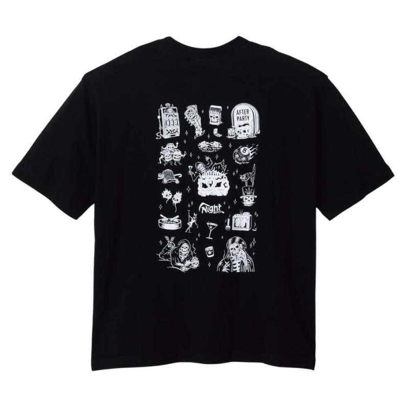 <img class='new_mark_img1' src='https://img.shop-pro.jp/img/new/icons13.gif' style='border:none;display:inline;margin:0px;padding:0px;width:auto;' />NIGHT MOVES FLASH S/S TEE -BLACK
	