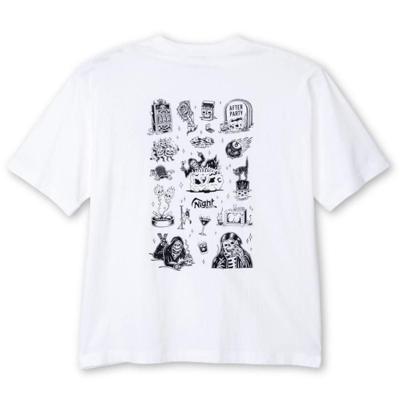<img class='new_mark_img1' src='https://img.shop-pro.jp/img/new/icons13.gif' style='border:none;display:inline;margin:0px;padding:0px;width:auto;' />NIGHT MOVES FLASH S/S TEE -WHITE
	