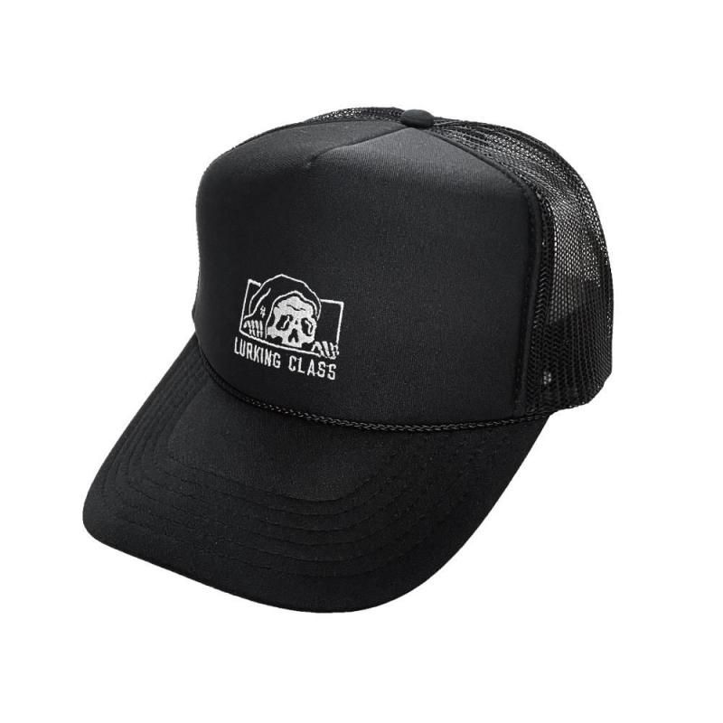 <img class='new_mark_img1' src='https://img.shop-pro.jp/img/new/icons13.gif' style='border:none;display:inline;margin:0px;padding:0px;width:auto;' />LURKER MESH CAP -BLACK
	