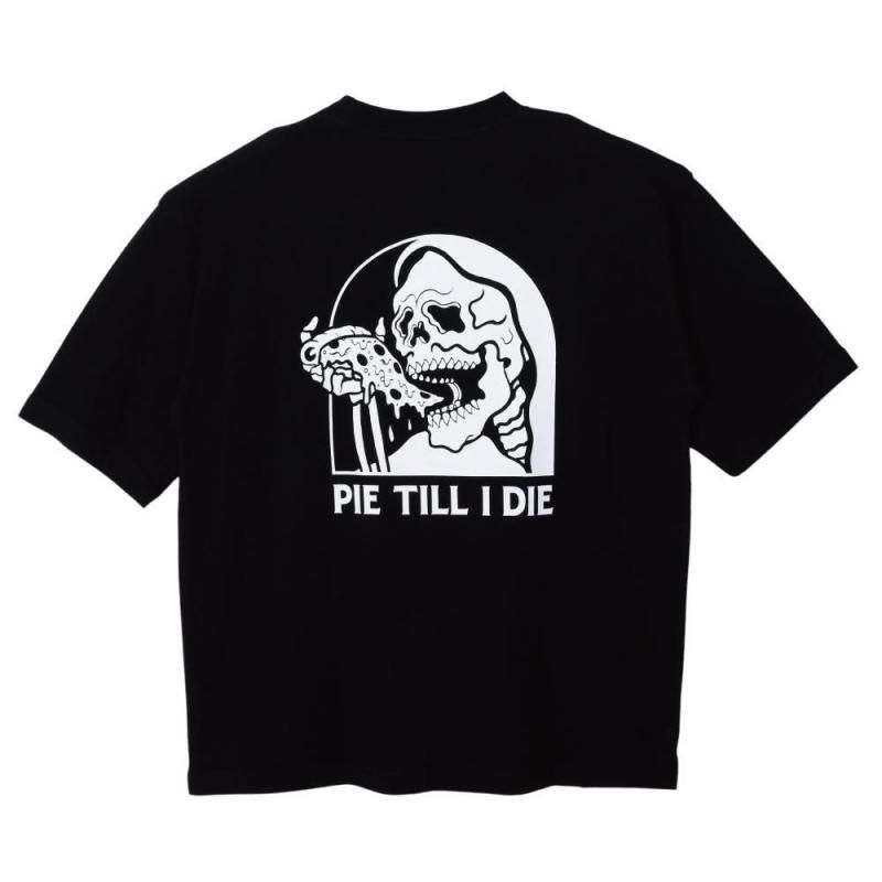 <img class='new_mark_img1' src='https://img.shop-pro.jp/img/new/icons13.gif' style='border:none;display:inline;margin:0px;padding:0px;width:auto;' />PIE TILL I DIE S/S TEE -BLACK
	