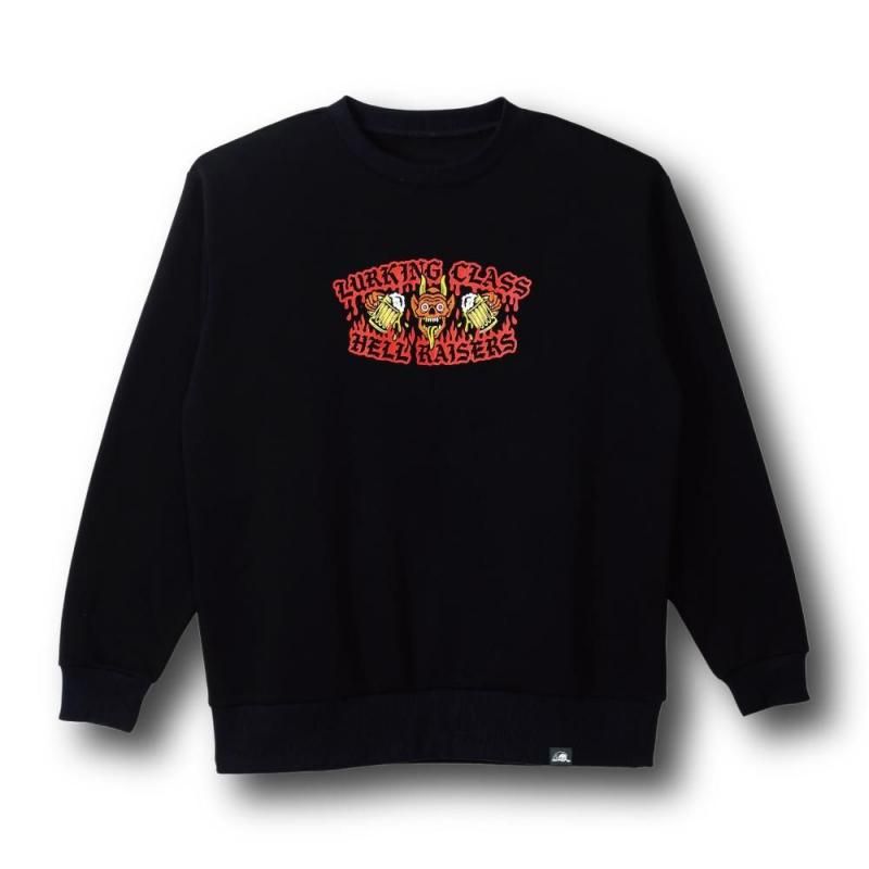 <img class='new_mark_img1' src='https://img.shop-pro.jp/img/new/icons1.gif' style='border:none;display:inline;margin:0px;padding:0px;width:auto;' />LURKING CLASS  TALLBOY HELL RAISERS CREW - BLACK