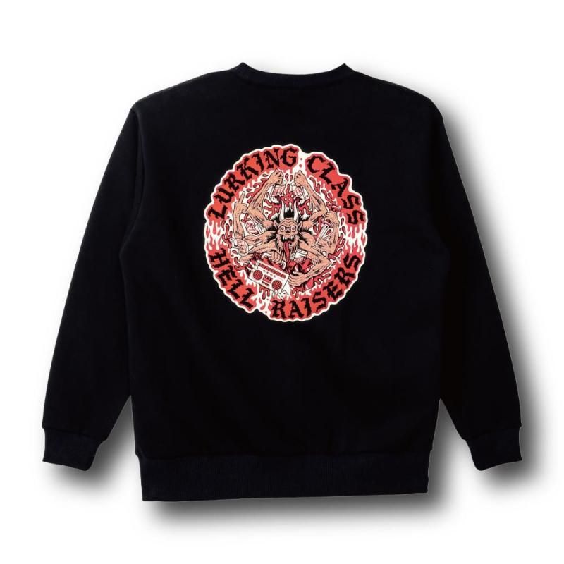 <img class='new_mark_img1' src='https://img.shop-pro.jp/img/new/icons1.gif' style='border:none;display:inline;margin:0px;padding:0px;width:auto;' />LURKING CLASS  TALLBOY HELL RAISERS CREW - BLACK
