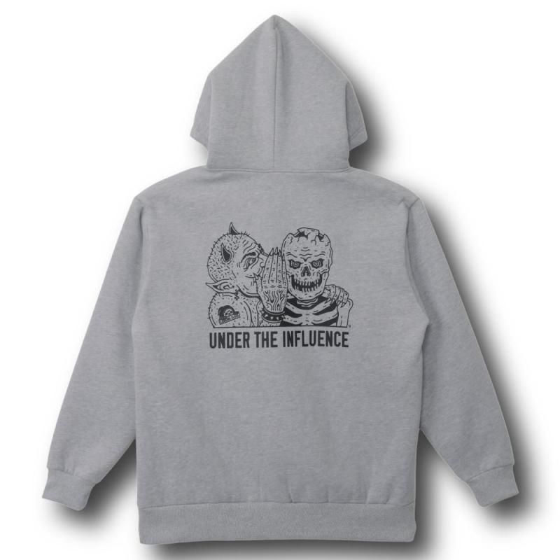 <img class='new_mark_img1' src='https://img.shop-pro.jp/img/new/icons1.gif' style='border:none;display:inline;margin:0px;padding:0px;width:auto;' />UNDER THE INFLUENCE HOOD - GREY