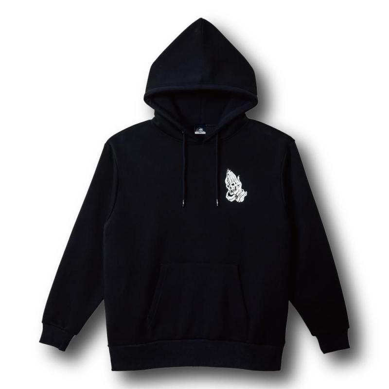 <img class='new_mark_img1' src='https://img.shop-pro.jp/img/new/icons1.gif' style='border:none;display:inline;margin:0px;padding:0px;width:auto;' />DON'T PRAY FOR ME HOOD - BLACK