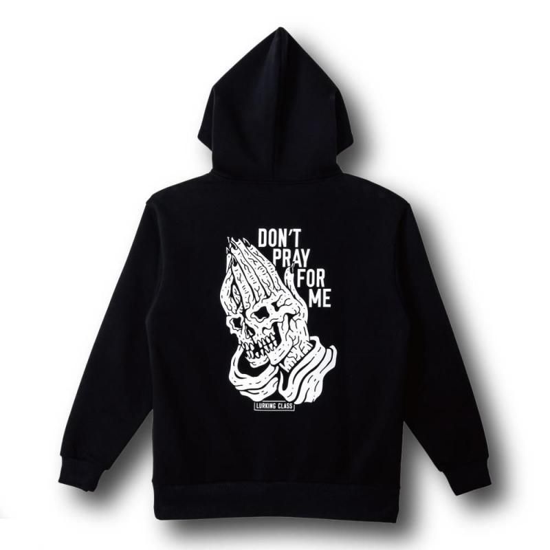 <img class='new_mark_img1' src='https://img.shop-pro.jp/img/new/icons1.gif' style='border:none;display:inline;margin:0px;padding:0px;width:auto;' />DON'T PRAY FOR ME HOOD - BLACK