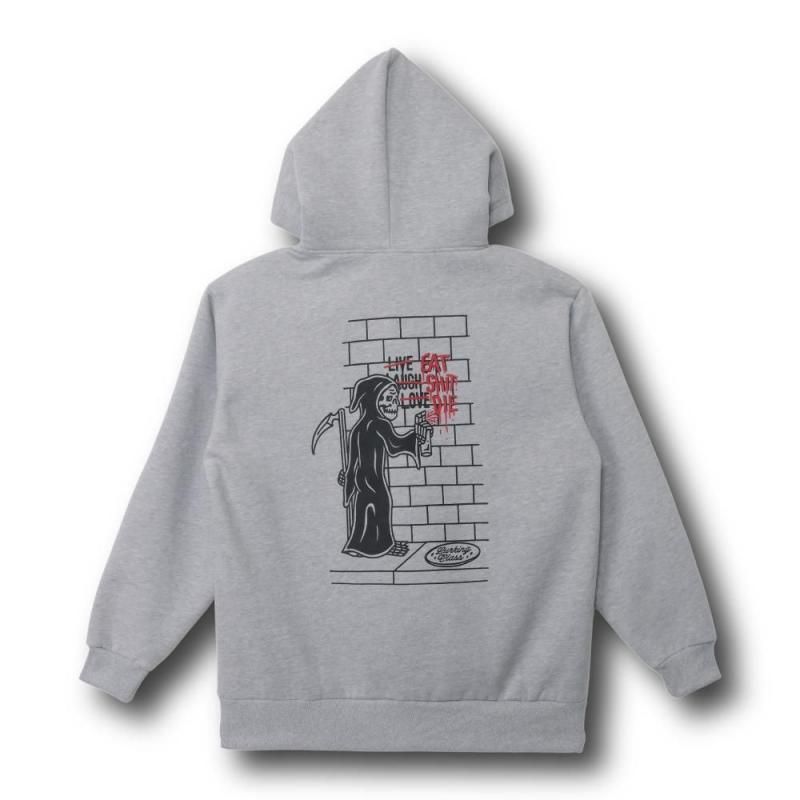 <img class='new_mark_img1' src='https://img.shop-pro.jp/img/new/icons1.gif' style='border:none;display:inline;margin:0px;padding:0px;width:auto;' />EAT SHIT DIE HOOD - GREY