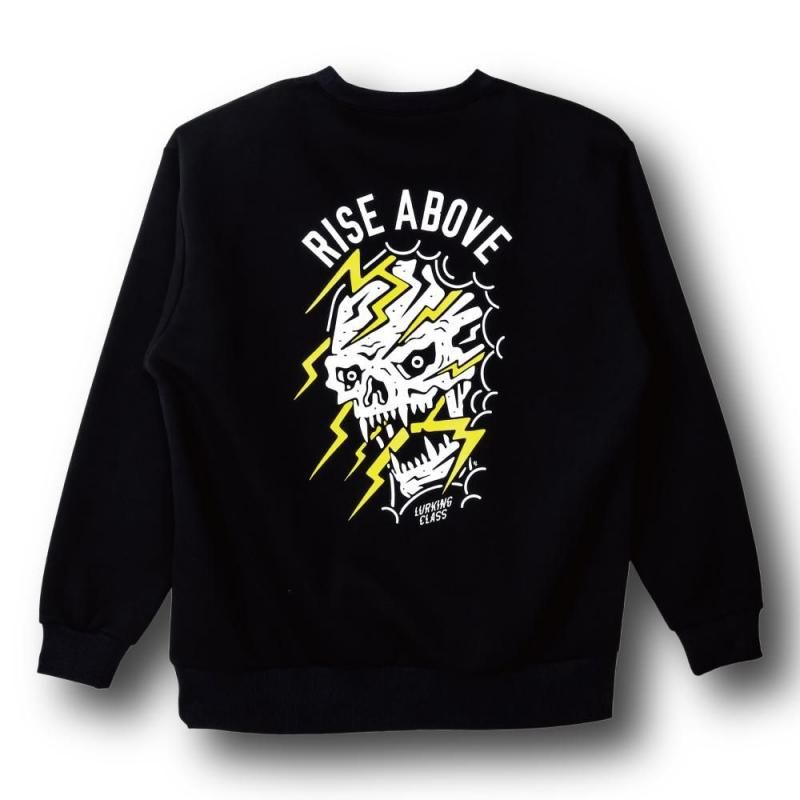 <img class='new_mark_img1' src='https://img.shop-pro.jp/img/new/icons1.gif' style='border:none;display:inline;margin:0px;padding:0px;width:auto;' />RISE ABOVE CREW - BLACK