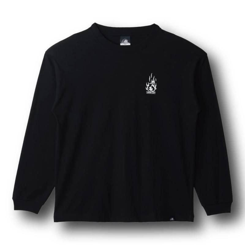 <img class='new_mark_img1' src='https://img.shop-pro.jp/img/new/icons1.gif' style='border:none;display:inline;margin:0px;padding:0px;width:auto;' />PARTY'S OVER L/S TEE - BLACK