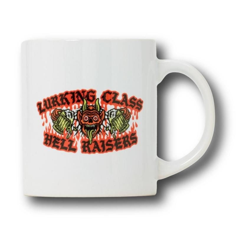 <img class='new_mark_img1' src='https://img.shop-pro.jp/img/new/icons1.gif' style='border:none;display:inline;margin:0px;padding:0px;width:auto;' />HELL RAISERS MUG - WHITE