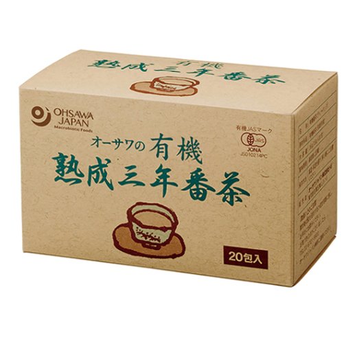 オーサワ / 有機熟成三年番茶(ティーバック)36g(1.8g×20包)