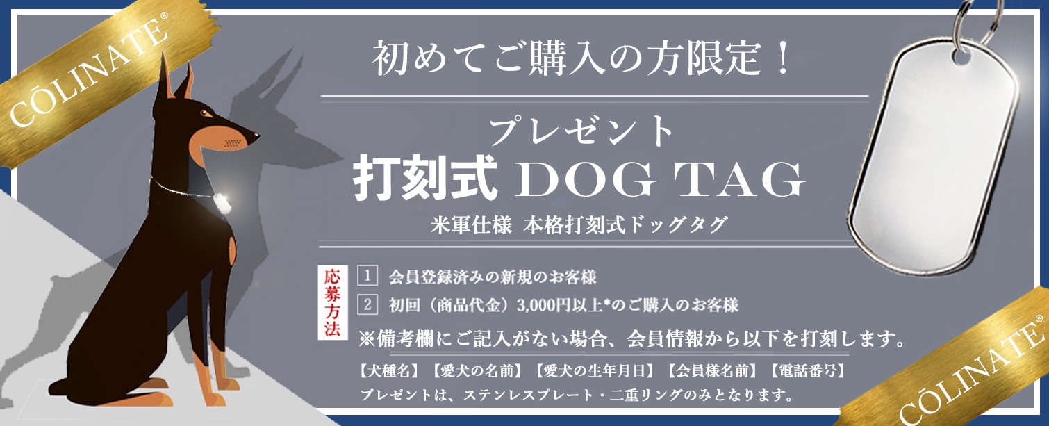 打刻式ドッグタグ】プレゼント - 大型犬のためのハイクオリティ訓練