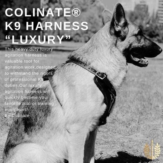 中型犬 大型犬 超大型犬用 ハーネス 高級本革製 警察犬種 作業犬種 闘犬種向け 天然の高級革を使用した中型犬 大型犬 超大型犬用ハーネス 大型犬のためのハイクオリティ訓練用品店コーリネイト