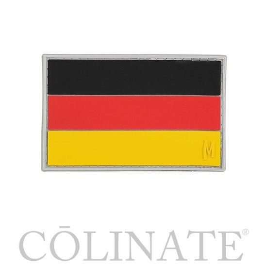 K9ハーネス 装飾ラベル【GERMAN FLAG（ドイツ国旗）】エンボス（凹凸