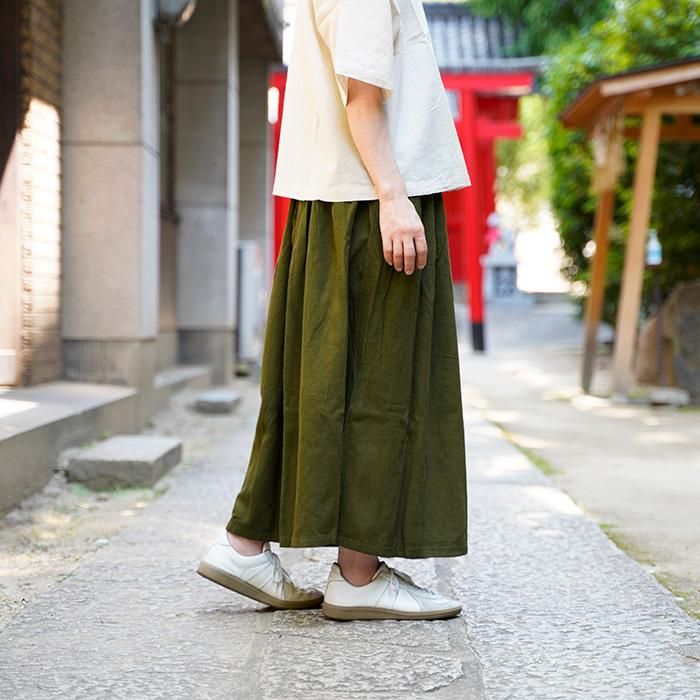 ヂェン先生の日常着 キュロットワイドパンツ