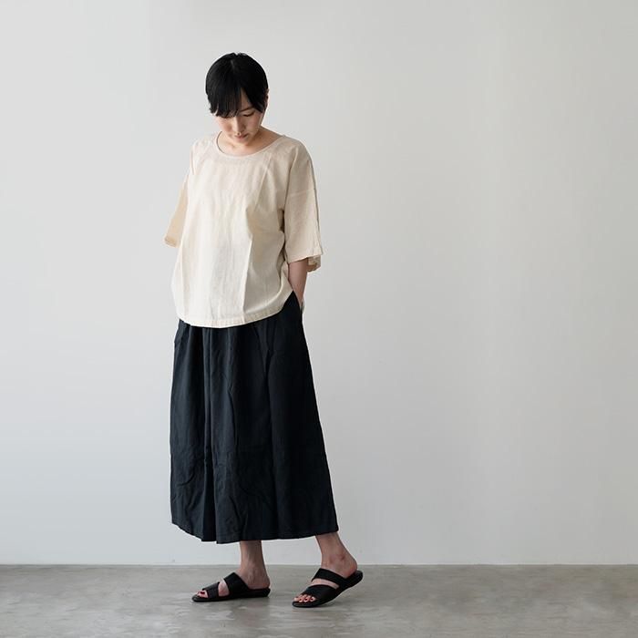 ヂェン先生の日常着 キュロットワイドパンツ