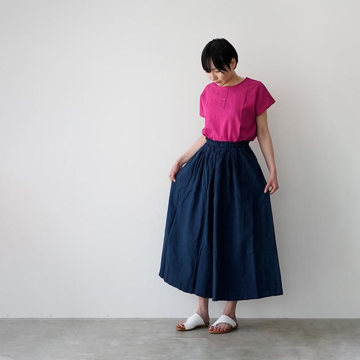 ヂェン先生の日常着 キュロットワイドパンツ