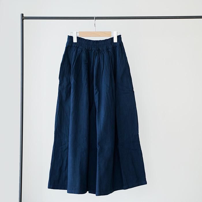 ヂェン先生の日常着 キュロットワイドパンツ