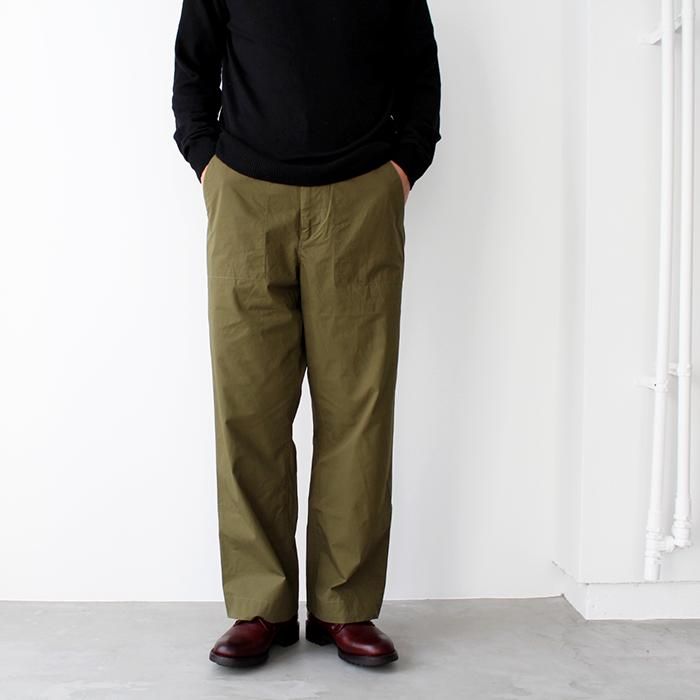 ENGINEERED GOVERNMENTS ベイカーパンツ ENGINEERED GARMENTS．素材で選ぶ、ベイカーパンツ。 | andPheb