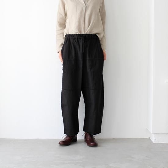 mittan 竹パンツ　黒　サイズ2 強撚竹パンツ 黒 / MITTAN通販 ミッタン | TOCAKU(トカク)