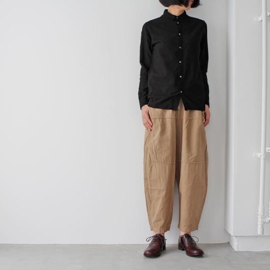 mittan ミッタン 竹パンツ 胡桃染め サイズ2 MITTAN ミッタン 竹パンツ PT-09C 草木染 胡桃 パンツ 靴通販