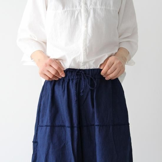 MITTAN ミッタン 竹パンツ PT-80DC 草木濃染 藍 (濃) パンツ 靴