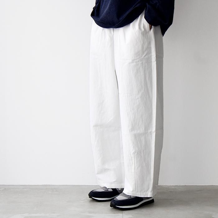 Pa-Nu パーヌホワイト カジュアルパンツ nuuno. ヌウノ ポッカパンツ 綿麻 白 レディース パンツ 靴通販 maqoo