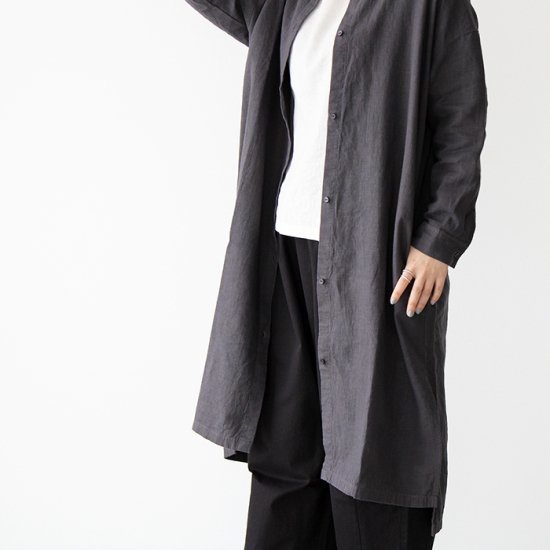 evam eva エヴァムエヴァ water linen shirts one-piece ウォーターリネン シャツワンピース E231T044  レディース ワンピース 靴通販 maqoo shoes&co.