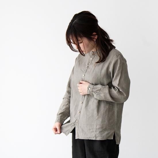 MITTAN ミッタン 大麻シャツ SH-132C 草木染 蓬 メンズ