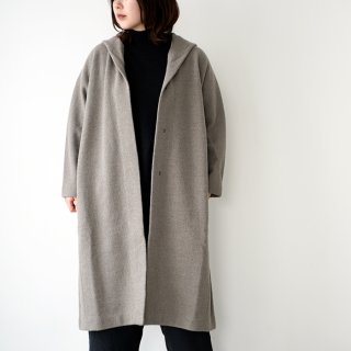 evam eva २  press wool hooded coat ץ쥹աǥåɥ E233K095 ǥ 
