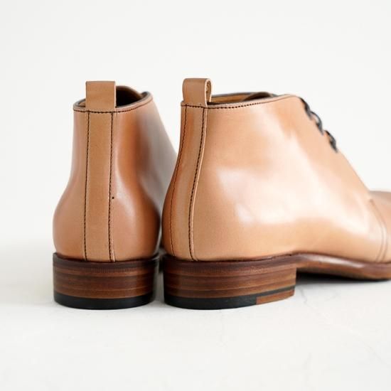 別注】ショセ ナチュラル コードバン 靴 plus by chausser 別注】ショセ ナチュラル コードバン 靴 plus by chausser