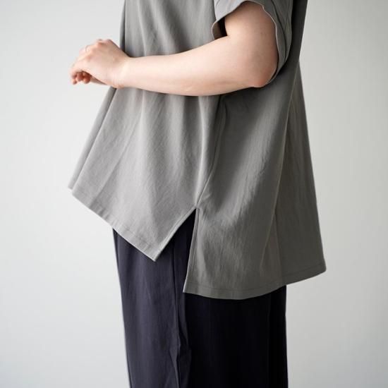 evam eva エヴァムエヴァ cotton pullover コットンプルオーバー