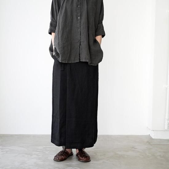 evam eva エヴァムエヴァ linen wrap skirt リネン ラップ evam eva エヴァムエヴァ linen wrap skirt リネン ラップ