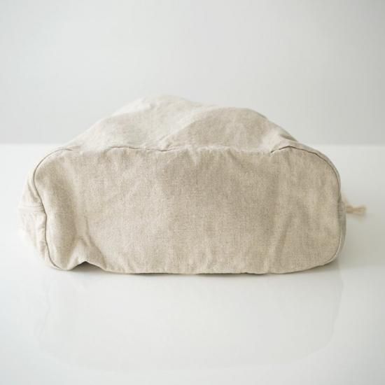 美品 ミッタン 亜麻苧麻残布バッグ MITTAN ショルダーバッグ 生成 MITTAN ミッタン 亜麻苧麻残布バッグ 生成 ZR-19 メンズ