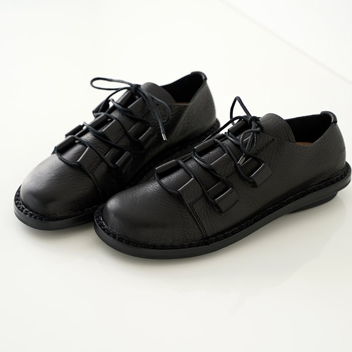 trippen トリッペン レースアップ シューズ Motor black モーター レディース 靴 通販 maqoo shoes&co.