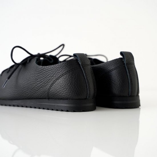 SWAANARLBERG スワンアルバーグ LACE-UP SHOES レースアップ シューズ all black オールブラック レディース レザー  スニーカー 靴通販 maqoo shoes&co.