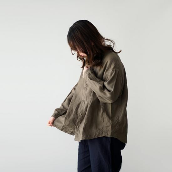 25SS MITTAN やわらか大麻ビッグシャツ MITTAN | やわらか大麻ビッグシャツ - c a b i n e t