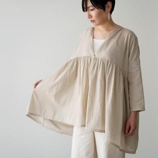 evam eva ヘンプ混 コットン ライトコート グレージュ 羽織り サイズ2 evam eva ヘンプ混 コットン ライトコート グレージュ 羽織り